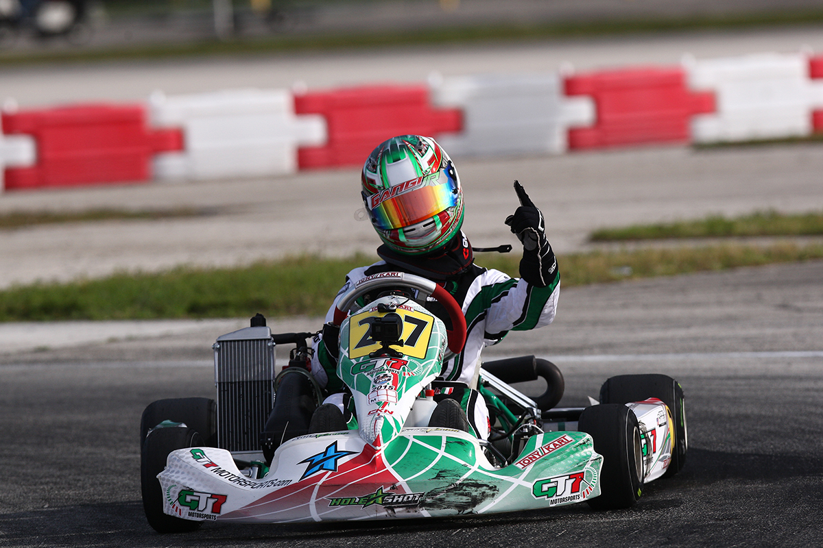 ANTHONY GANGI JR. STARTS 2015 OFF VICTORIOUS