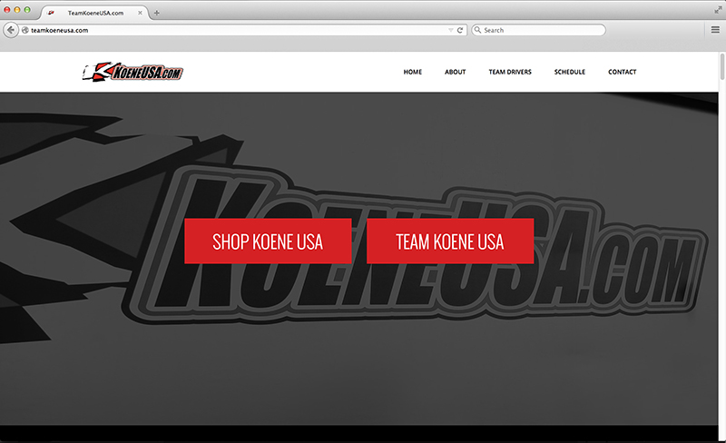 WEBSITE LAUNCHED FOR TEAM KOENE USA