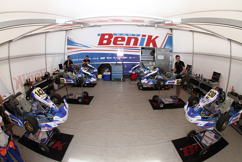 BENIK KART ONCE AGAIN AT THE FRONT IN VORTEX ROK CLASSES