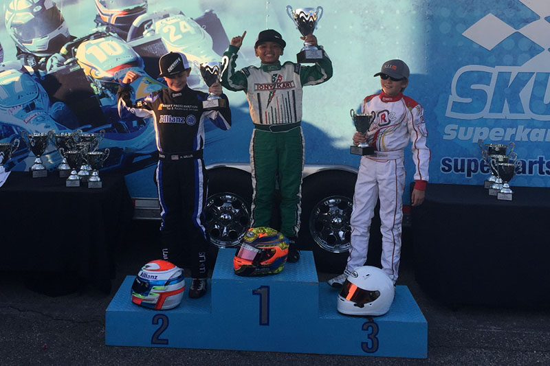 P1 ENGINES SWEEPS TAG SENIOR AND TAG CADET AT SKUSA PROKART CHALLENGE OPENER