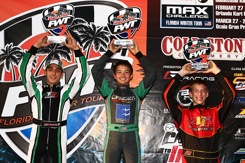 ANOTHER PODIUM FINISH FOR ANTHONY GANGI JR. AT 2015 COLD STONE FLORIDA WINTER TOUR