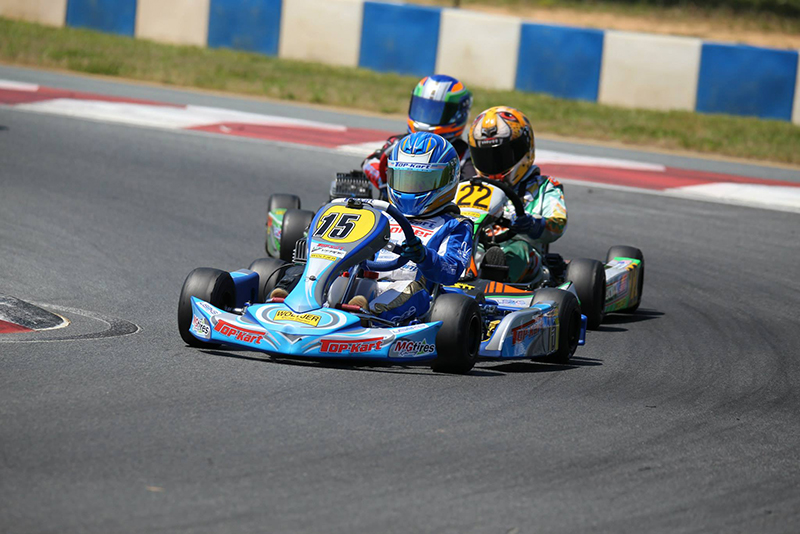 TOP KART USA SUCCESSFUL IN NORTH CAROLINA RAIN