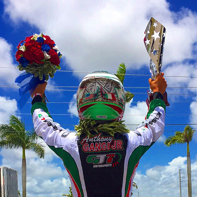 ANTHONY GANGI JR. TOPS THE BLOCKS IN HOMESTEAD