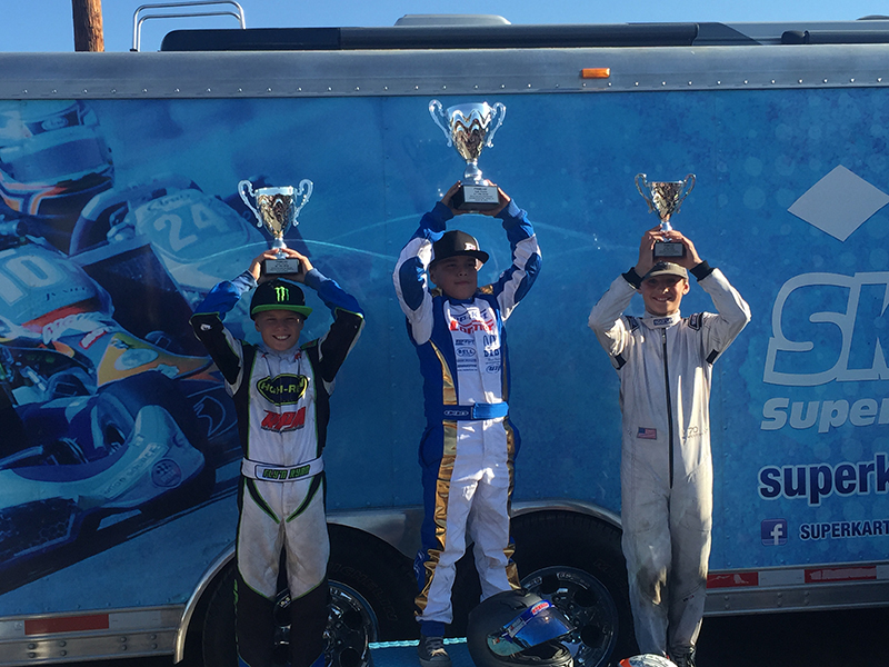 P1 ENGINES TAKES THE TOP STEP IN IAME MINI SWIFT AT CALIFORNIA PRO KART CHALLENGE