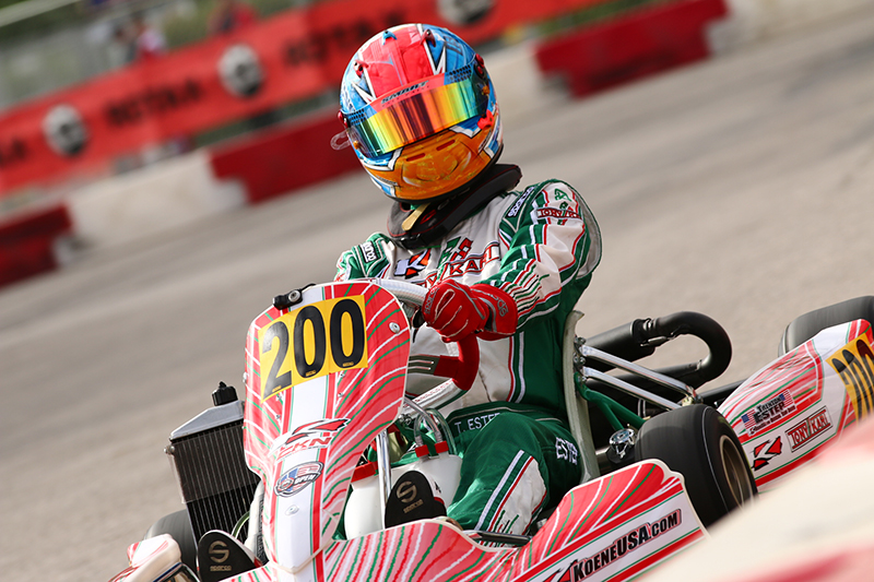 TRENTON ESTEP BACK WITH TEAM KOENE USA IN SENIOR RANKS