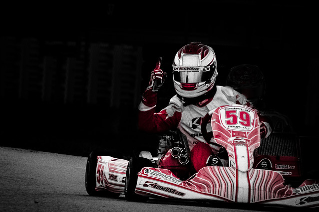 ELLIOT FINLAYSON WINS IN WKA MANUFACTURERS CUP IN DAYTONA<