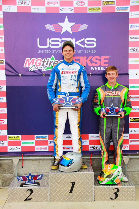 TOP KART USA OFF TO A GOOD START IN USPKS COMPETITION