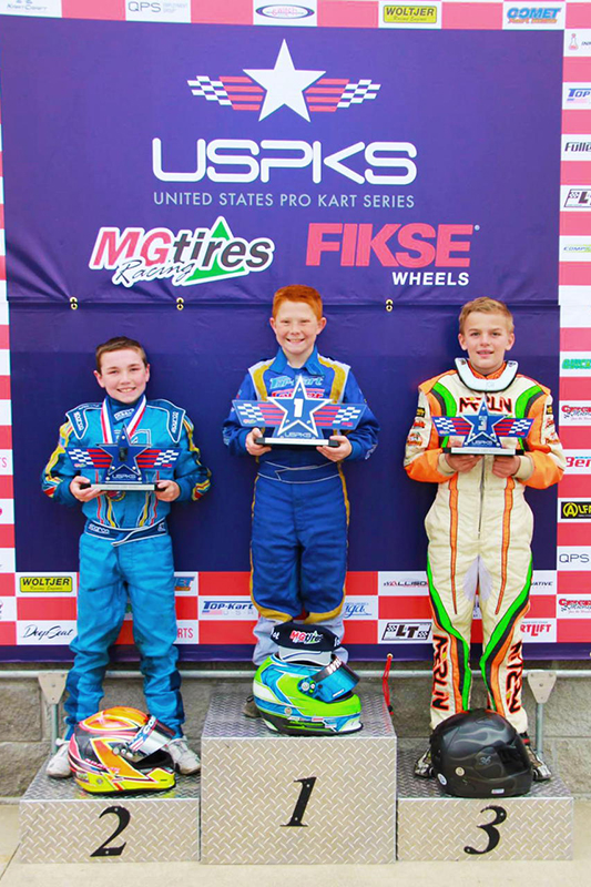 TOP KART USA OFF TO A GOOD START IN USPKS COMPETITION