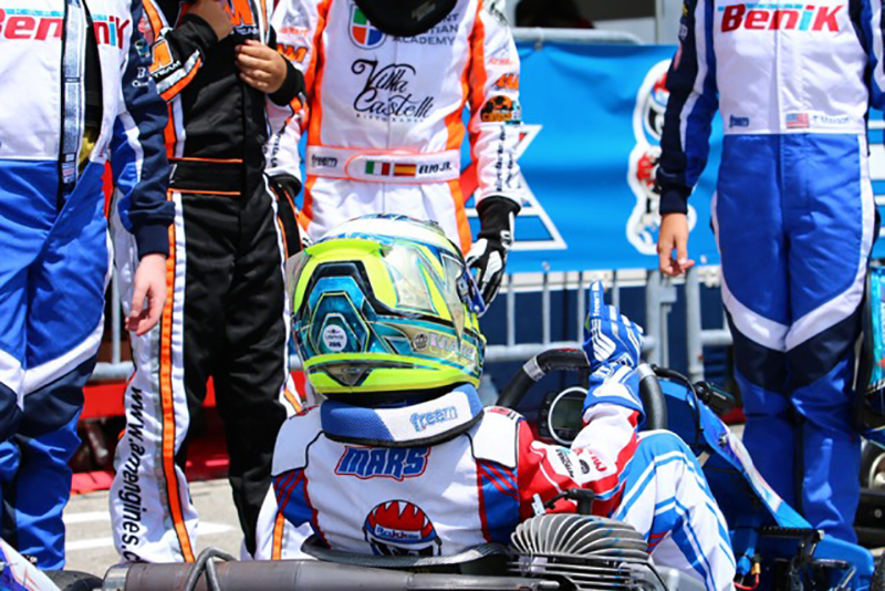 LUCA MARS JOINS TEAM BENIK FOR REMAINDER OF 2016 KART SEASON