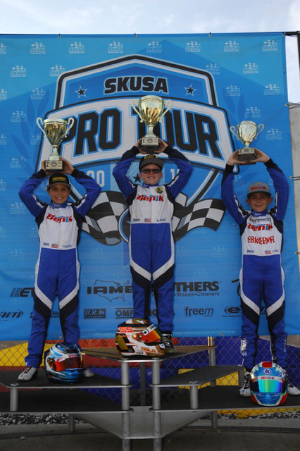 NINE WINS IN TEN FINALS FOR BENIK KART