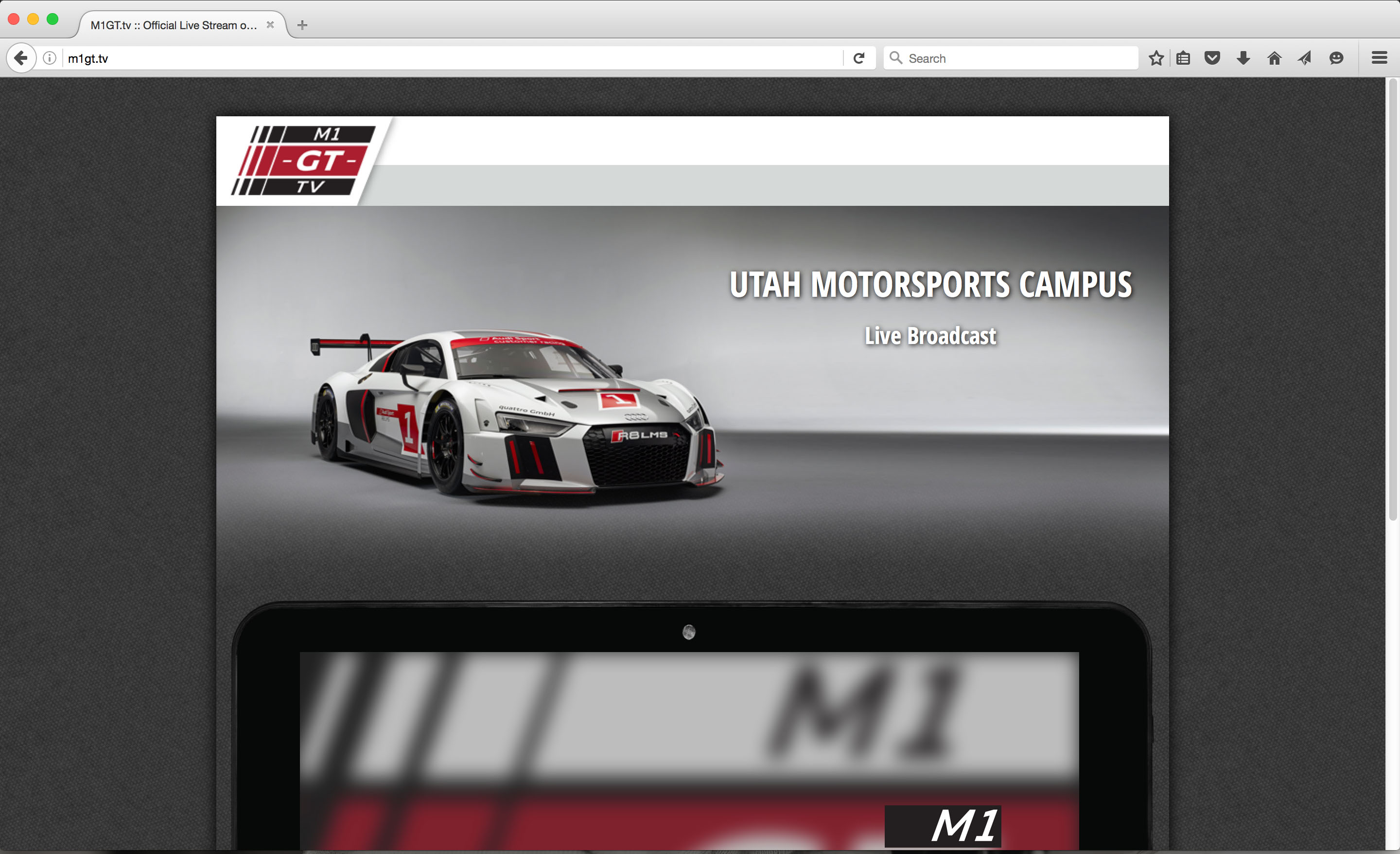 M1 GT Racing Inks Partnership Deal with Livestream for M1GT.tv