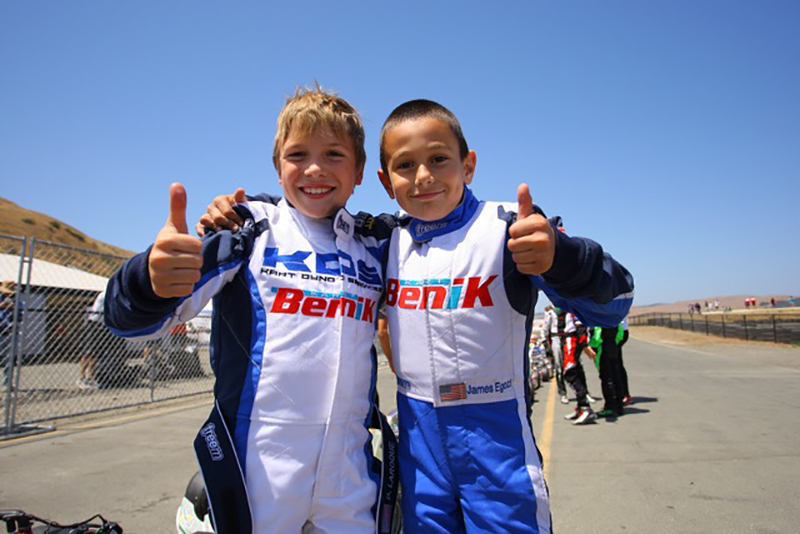 ANOTHER ONE-TWO FINISH FOR THE BENIK BRAND IN ROTAX COMPETITION