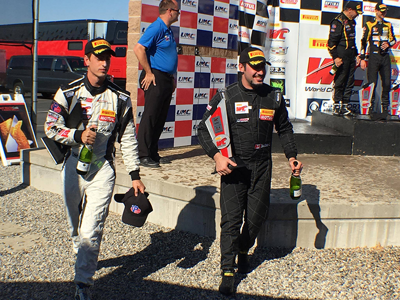 DAVID OSTELLA HELPS PUT M1 GT RACING AND AUDI ON THE PODIUM IN UTAH