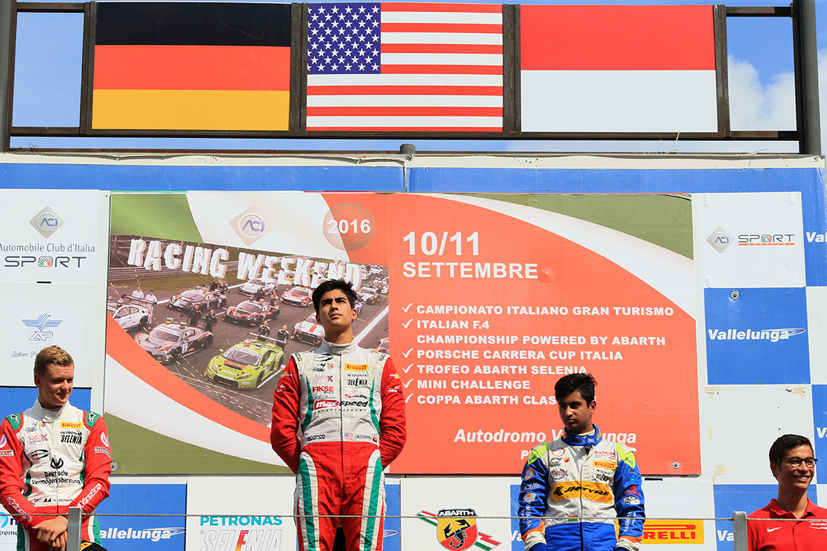 JM CORREA IS VICTORIOUS IN FORMULA 4 ITALIAN CHAMPIONSHIP