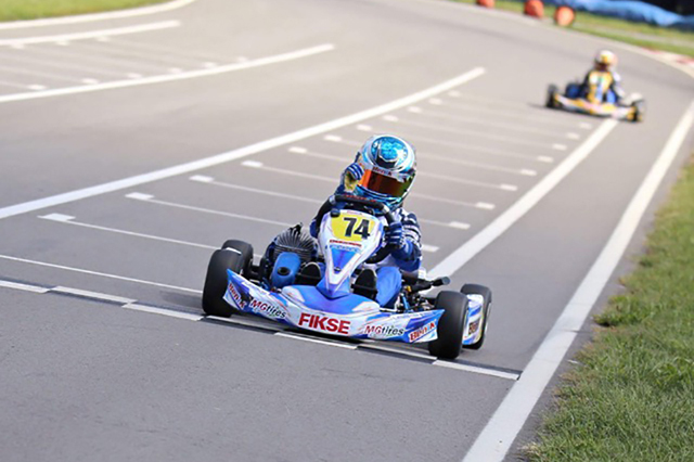 WINS, PODIUMS AND CHAMPIONSHIPS FOR BENIK IN THE UNITED STATES PRO KART SERIES